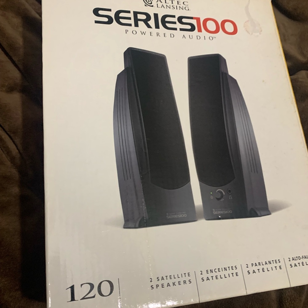 Series 100 Black Speakers